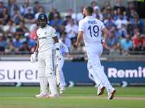 Woakes Rueful After Close Calls Hand India Advantage at Edgbaston