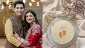 Parineeti Chopra and Raghav Chadha Announce Pregnancy, Share Adorable First Baby Update: See the Photos