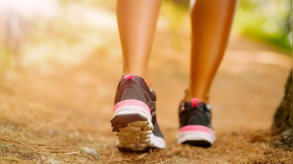 Woman running outdoor