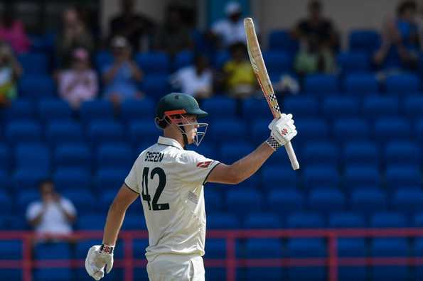Cameron Green's determined batting display in Grenada.