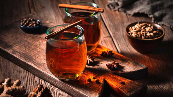 Fragrant cinnamon tea, a sweet and spicy option