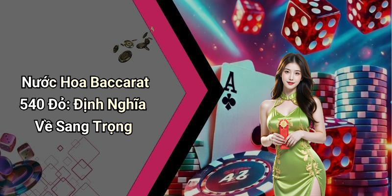 Baccarat 540 Red Perfume: A Classy Choice For Women